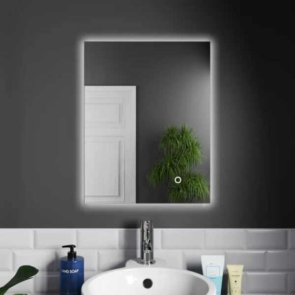 Auriga LED Bathroom Mirror 390mm x 500mm