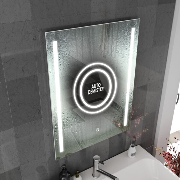 Lynx LED Bathroom Mirror 600mm x 800mm - Image 2