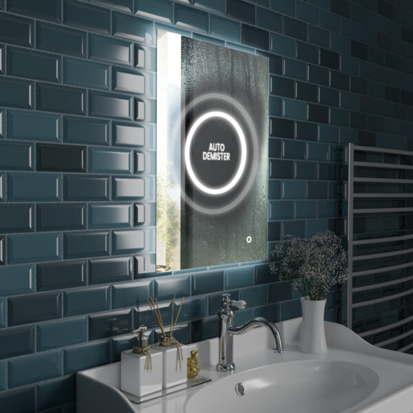 Auriga LED Bathroom Mirror 500mm x 700mm - Image 3