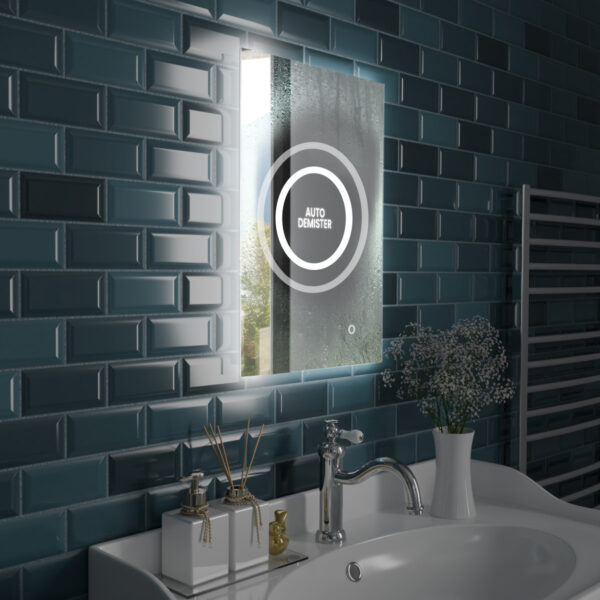 Auriga LED Bathroom Mirror 400mm x 600mm - Image 4