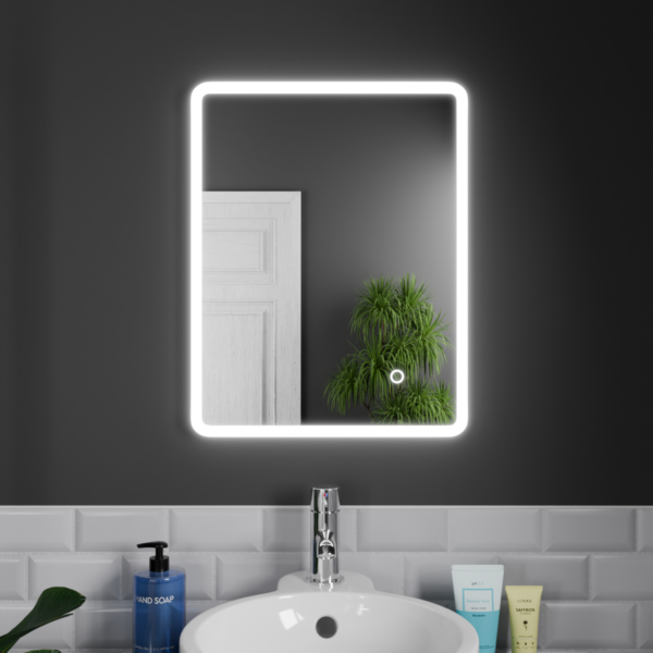 Carina LED Bathroom Mirror 390mm x 500mm