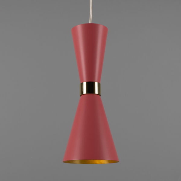 Cairo Mid-Century Coloured Pendant Light