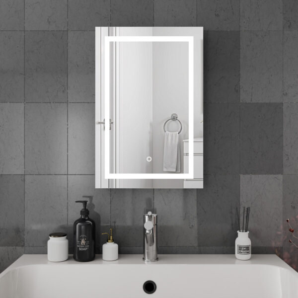 Cassio LED Bathroom Mirror 400mm x 600mm