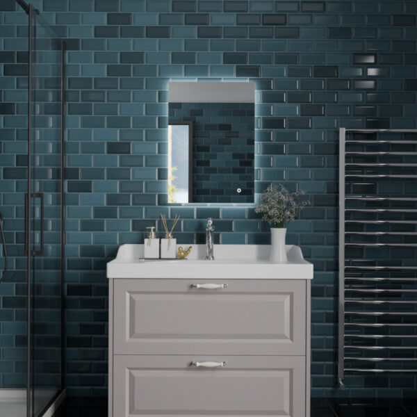 Auriga LED Bathroom Mirror 500mm x 700mm - Image 4