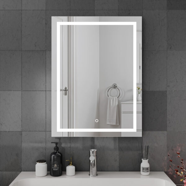 Cassio LED Bathroom Mirror 600mm x 800mm