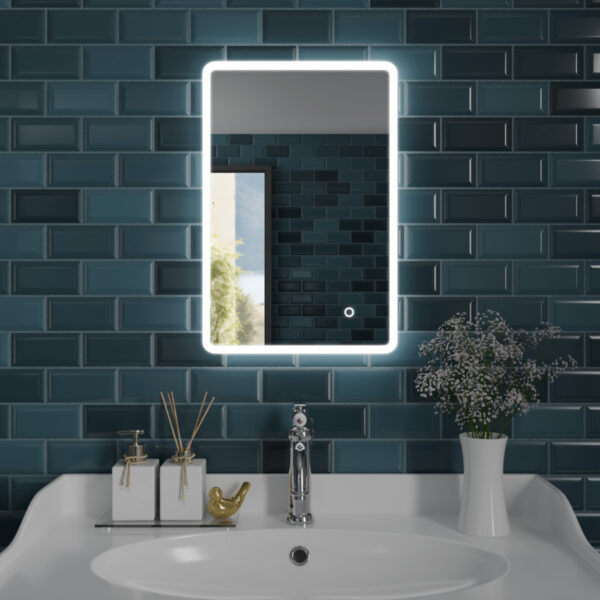 Carina LED Bathroom Mirror 400mm x 600mm