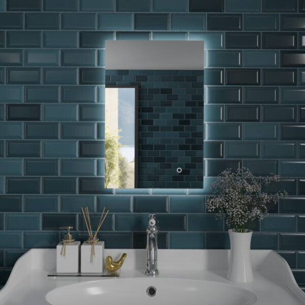 Auriga LED Bathroom Mirror 400mm x 600mm