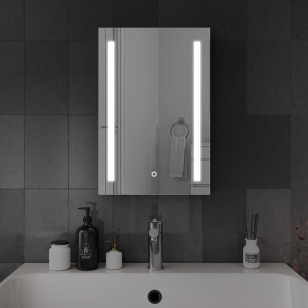 Lynx LED Bathroom Mirror 400mm x 600mm - Image 4