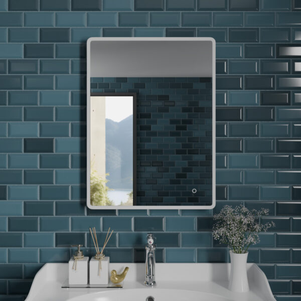 Carina LED Bathroom Mirror 600mm x 800mm - Image 2