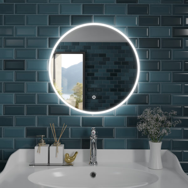 Aquila LED Bathroom Mirror 600mm x 600mm