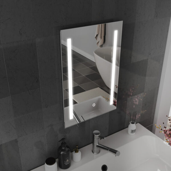 Lynx LED Bathroom Mirror 400mm x 600mm - Image 3