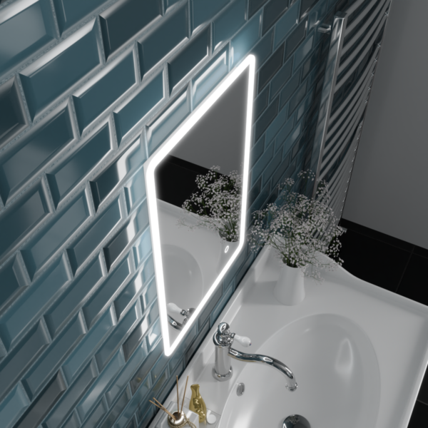 Carina LED Bathroom Mirror 400mm x 600mm - Image 4