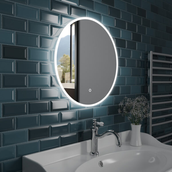 Aquila LED Bathroom Mirror 800mm x 800mm - Image 2