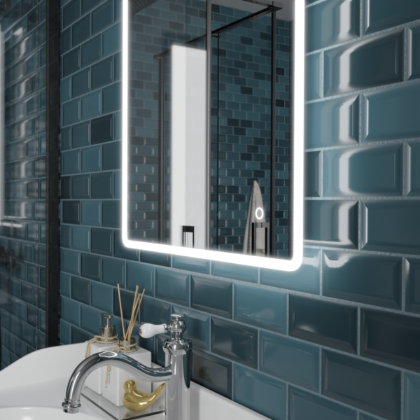 Carina LED Bathroom Mirror 600mm x 800mm - Image 4