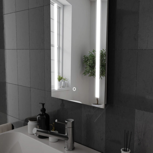 Lynx LED Bathroom Mirror 400mm x 600mm - Image 2