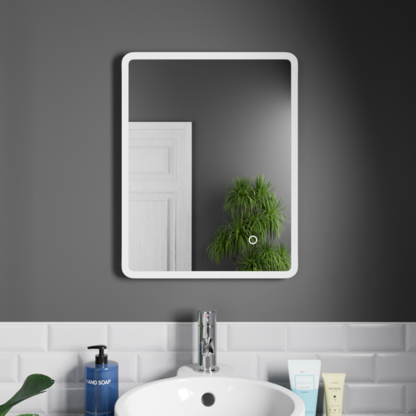 Carina LED Bathroom Mirror 390mm x 500mm - Image 2