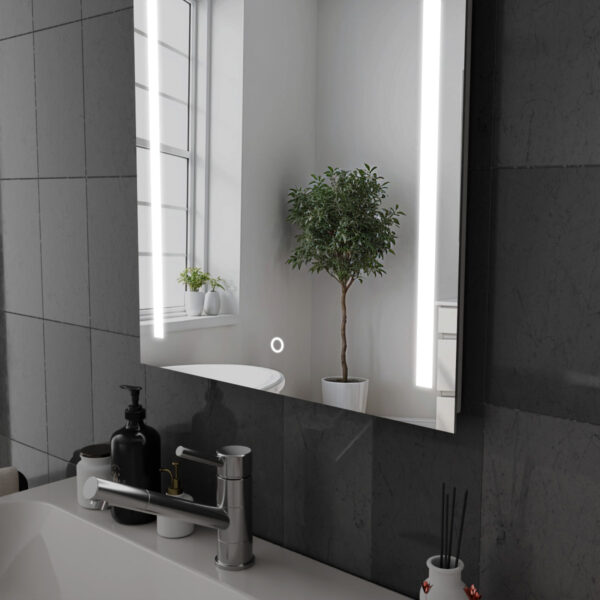 Lynx LED Bathroom Mirror 600mm x 800mm - Image 3